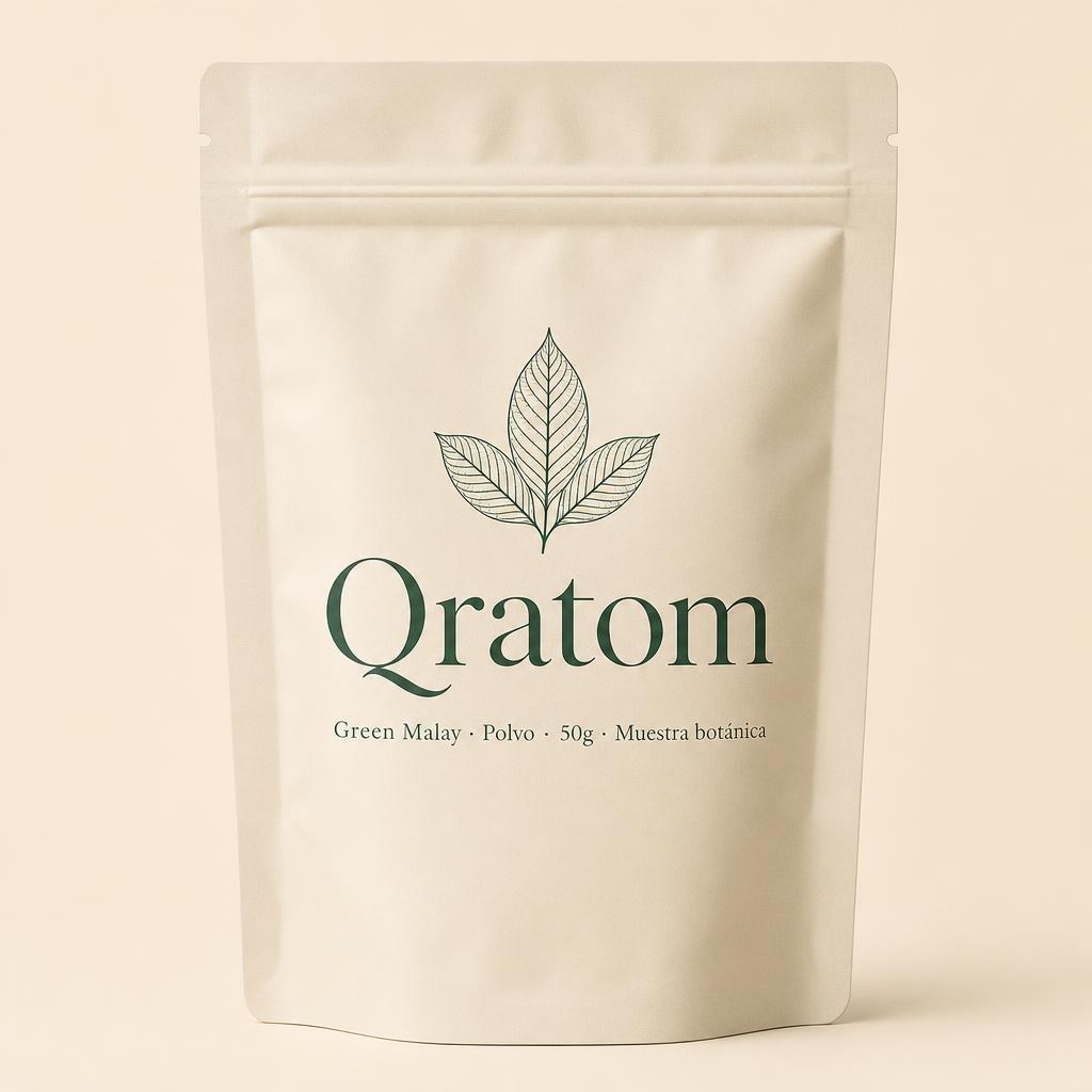 Saviala Green Malay kratom powder 50 g pouch